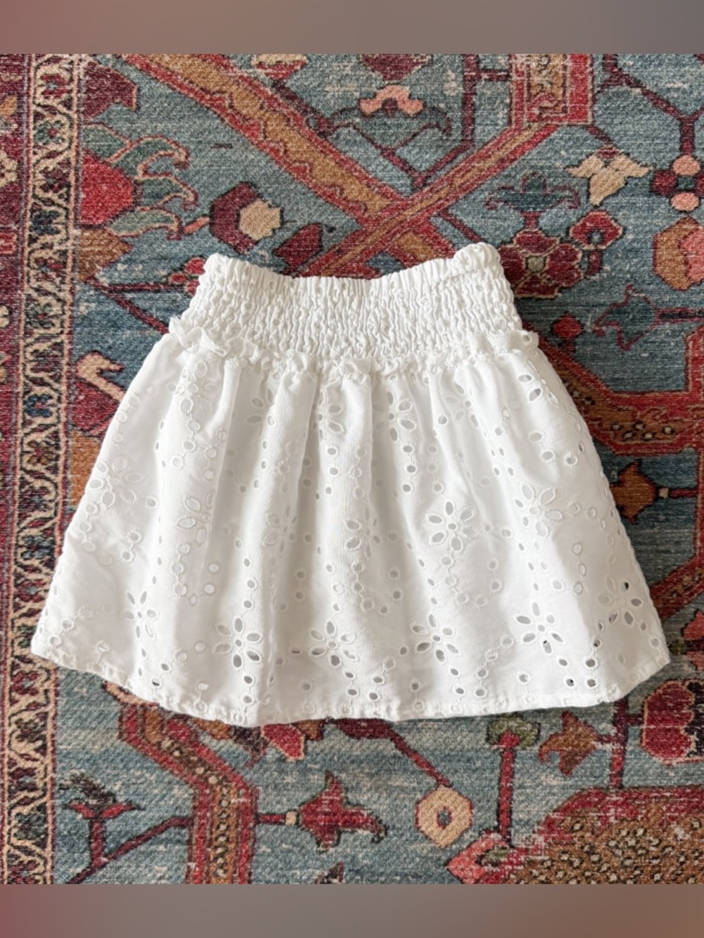 Zara Eyelet Skirt